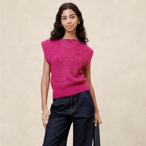 Banana republic ribbed sweater tank- NWT size S